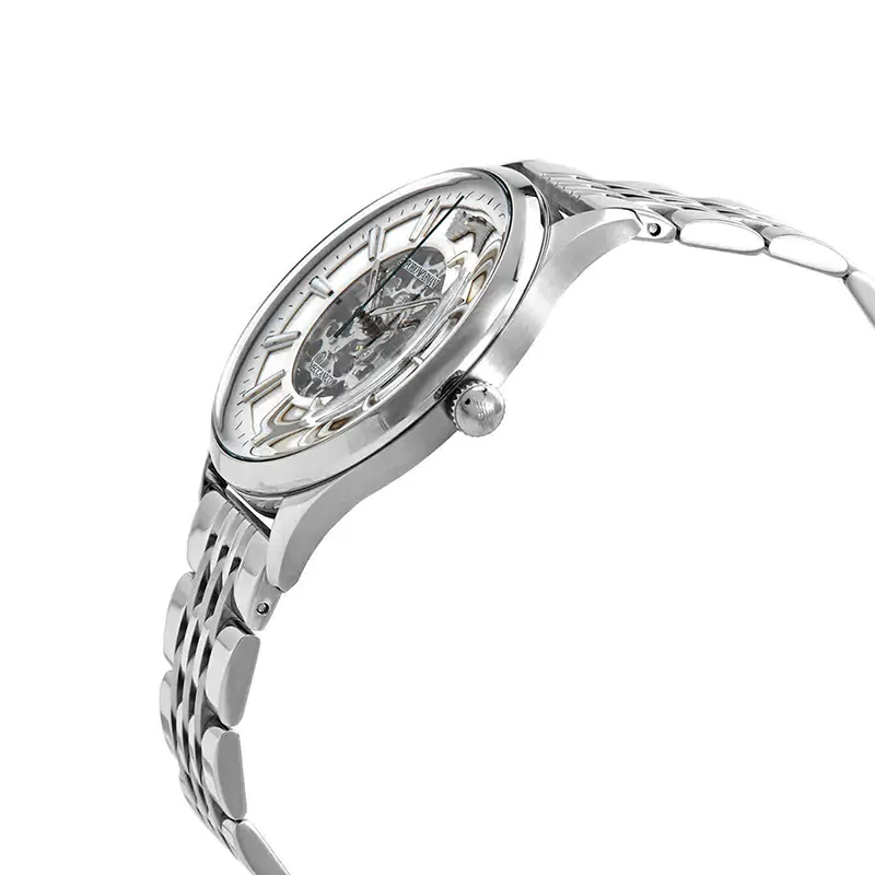 Emporio Armani Meccanico Skeleton Dial Men's Watch- AR1945